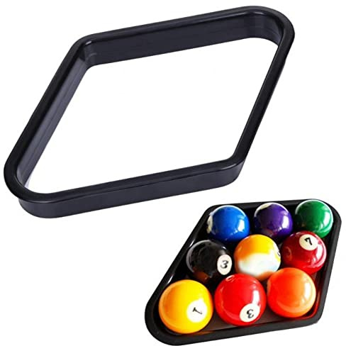 Danlai Billiard Ball Rack Plastic Billiard 8-ball Triangle Billiard Rack for Billiard Pool Table