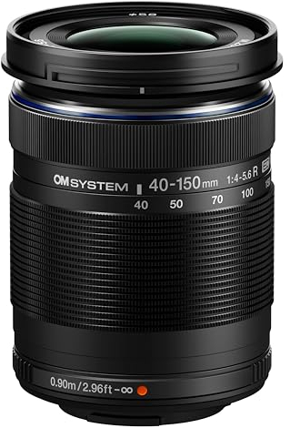 OM SYSTEM M.ZUIKO Digital Ed 40-150mm 1:4.0-5.6 R/EZ-M4015 R Black