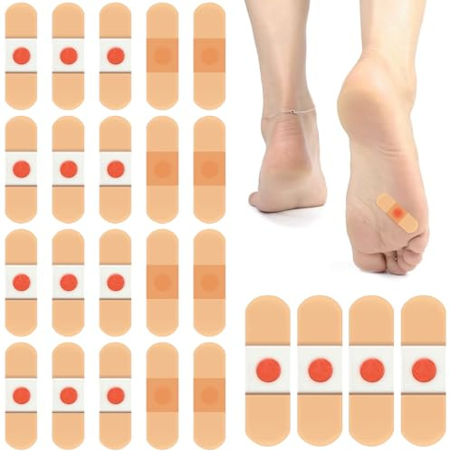 Wart Remover for Verruca Treatment, 24pcs Wart Removal Plasters Pads, Verruca Remover Plasters Wart Remover for Hands, Painlessly Removes Common and Plantar Warts