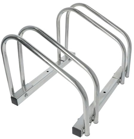 Dresco Fahrradständer 2 Fahrräder Boden- und Wandmontage