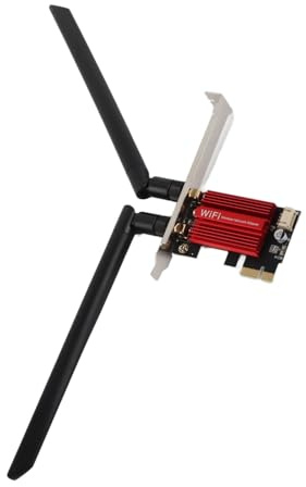Dual Band 7265AC Pro PCIE WiFi-kort 1200Mbps 4.0 Plug and Play för 7 8 10 11, Stark Signalstabilitet för Olika Datorer
