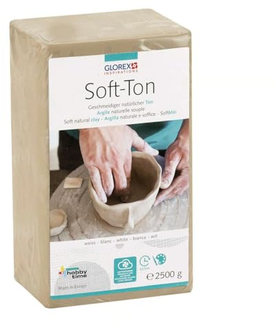 CREATIV DISCOUNT NEU Soft-Ton, 2500g, weiss