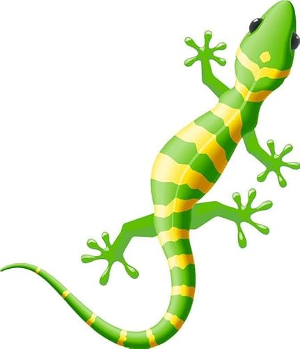 Kleberio Selbstklebender Aufkleber Salamander 11 x 10 cm Sticker Auto Motorrad Carravan Autoaufkleber Wohnwagen