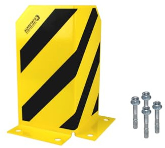 Rammschutzecke | Anfahrschutz | H300 mm | Eckschutz | L-Form | Wandschutz | Stahl | 3 mm Materialstärke | höchste Sicherheit und Langlebigkeit | Schutz für Ihre wertvollen Einrichtungen