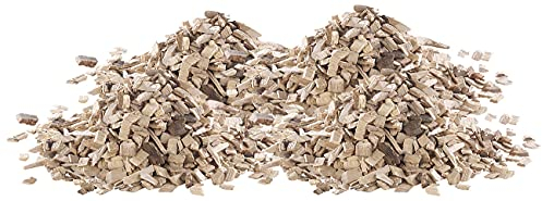 Carlo Milano Grillpellets: Räucher-Chips zum Aromatisieren von Grillgut, 100% Hickoryholz, 4 kg (Smoker Chips, Räucherholzchips, Backofen)