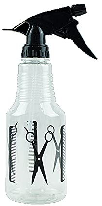 ZALE YARDLEY Spray Bottles, Misting Plastic Spray Bottle, 500ml, Hairdressing Water Bottle, Refillable Hair Salon Bottle, Adjustable Nozzle