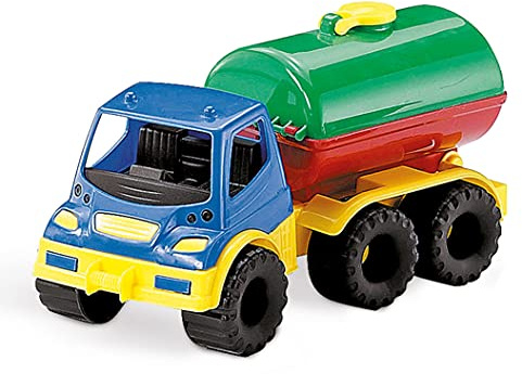 URBN-TOYS 30cm Construction Dumper Liquid Cement Tipping In/Outdoor Children's Toy Truck (Liquid)