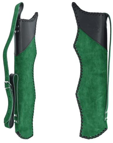 elToro Wild Colorz Swing - Rückenköcher; Robustes Wildleder und attraktive Farben, Köcher als Zubehör für Pfeil und Bogen (Grün)