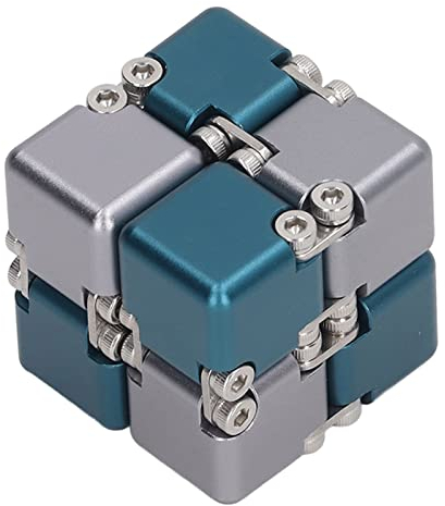 gernie Cube Sensory Fidget Toy,EDC Fidgeting Game Alivio del Estrés y la Ansiedad Cool Hand Mini Kill Time Cube Toys Cube Flipping Hand Cube Desk Cube Gadget Regalos para Adultos con