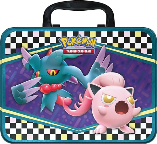 Pokémon-Sammelkartenspiel: Sammelkoffer: Brüllschweif & Eisenkrieger (2 holografische Promokarten, 6 Boosterpacks & mehr)