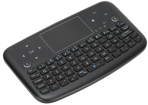 KIMISS Teclado TV inalámbrico, combo Touchpad Mouse con mando a distancia A36 para Box