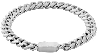 CRAFTD | Cuban Link Bracelet | 8mm Chain | Gold & Silver Jewellery | Mens Jewellery | Hypoallergenic | Waterproof, Heat & Sweat Resistant