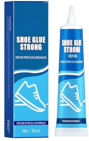 Extra Starker Schuhkleber, Transparent Sohlenkleber, Wasserfest Schnelltrockner, Shoe Glue, Universalkleber, Sekundenkleber Professioneller Reparieren für Sportschuhe, Stiefeln, Sneaker, Leder