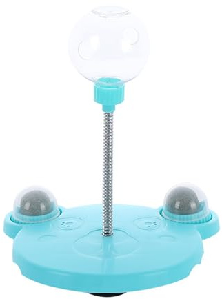 Zambuph Prevenire la noia Gatto e cane Palla universale per perdite Giocattolo Cat Stuzzicare Palla per perdite Giocattolo ABS per cani per di erba gatta, digitare+3