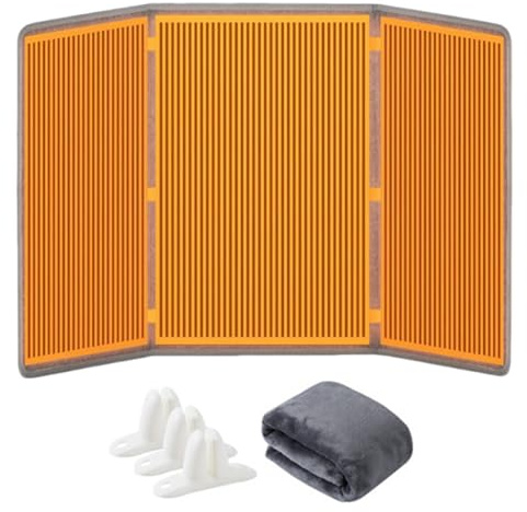 Arroopu Calefactor Plegable Para Debajo Del Escritorio,Calefactor Radiante | Eléctrico Ajustable Con Apagado Automático Para Hogar