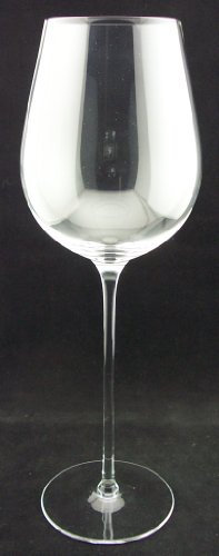 Cristal Ullmann Paris Weinkelch XL 0,8L im 2er Set und schwarzen Geschenkkarton - mundgeblasen - handgemacht