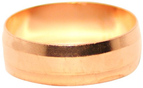 Primaflow 90731046 Copper Compression Olive, Copper, 22 mm Set of 20 Piece