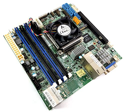 Supermicro X10SDV-4C-TLN2F server/workstation motherboard BGA 1667 Mini-ITX