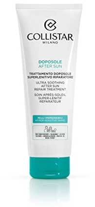 Collistar Trattamento Doposole Superlenitivo Riparatore, Crema Corpo Superlenitiva Contro le Irritazioni, Senza Siliconi, Alcol e Nickel, Adatto per Pelli Ipersensibili e Bambini, 250 ml