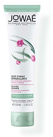 JOWAÉ Gel in Olio Struccante Viso e Occhi con Peonia Imperiale, per Tutti i Tipi di Pelle, anche Sensibile, Formato da 100 ml