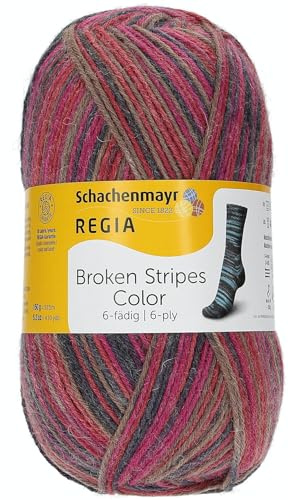 Regia Schachenmayr 6-Fädig Color, 150G Broken red Handstrickgarne