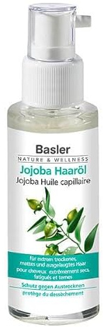 basler Jojoba Haaröl Glasflasche mit Spender 50 ml