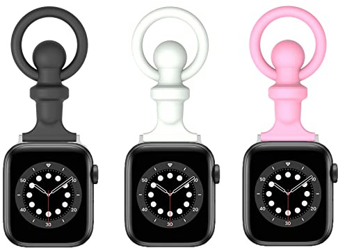 YwonShne Fob Strap Compatible with Apple Watch Clip 38/40/41,42/44/45/49 Watch Bands for Women Nurse Replacement Strap for iWatch Series Ultra 8 7 6 5 4 3 2 SE Watch Strap Holder