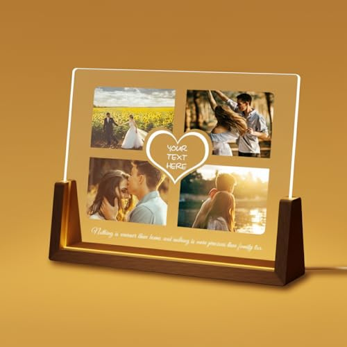 SENSING Spotify Glas Personalisiert Song Cover mit Foto Musik Bild Personalisierte Spotify Glasbilder Spotify Platte Fotogeschenke für Partner Familie Freunde Geburtstag Valentinstag Weihnachten