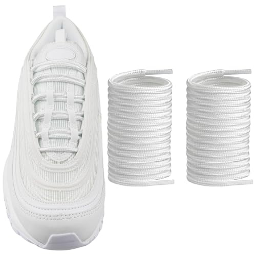 Endoto Cordones Redondos para Nike Air Max 97/95/720 Zapatillas, 4MM Repuesto Cordon Laces