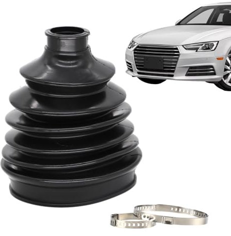 Faltenbalg Aus Gummi Universelle Hochflexible CV Manschetten Staubschutz-Kugelkopf-Rundklemme Stretch Achsmanschetten Mit Konstanter Geschwindigkeit, Gelenkpaarschutz