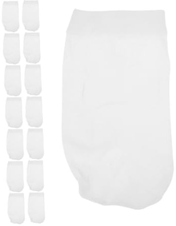 BEBEMOKO 15pcs Pool Skimmer Socks Elastic Filter Bags for Swimming Pool Cleaning Fine Mesh Skimmer Nets