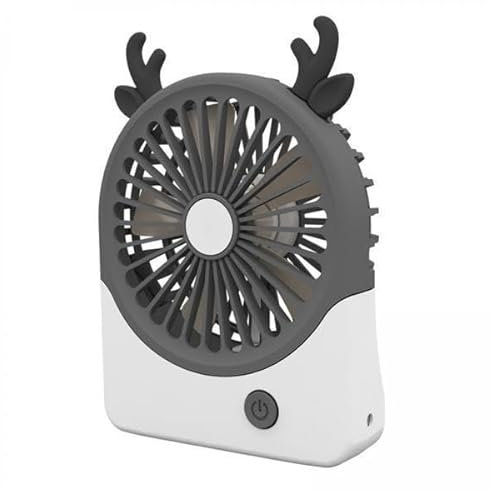 Generic 4 Ventilatori Da Tavolo USB, Design Elegante con Animali, Potente Circolatore D'aria
