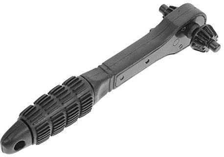 NUOBESTY Drill Chuck Wrench Tool Dual-use Ratchet Spanner to Range for Home Diy and Workshop Mechanics