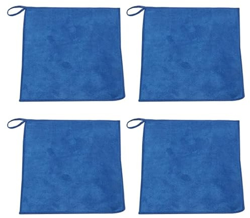 CIYODO 4Er Set Baumwoll Reinigungstücher Kleine Reinigungstücher 9.84 X 9.84 Zoll Saugfähige Mini Handtücher Für Wasserfarbe Malerei Paletten Reinigung Und Künstlerbedarf