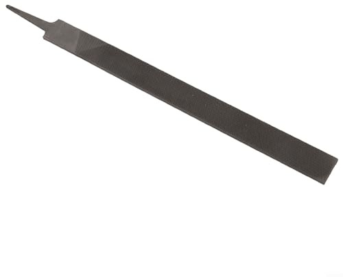Gdfnmogo Flachfeile aus Karbonstahl für Metall- und Holzfeilen, mittelzahniges Handwerkzeug zum Entgraten, Glätten und Schleifen, 1 Stück (erhältlich in 8/10/12/14/16 Zoll) (30,5 cm)
