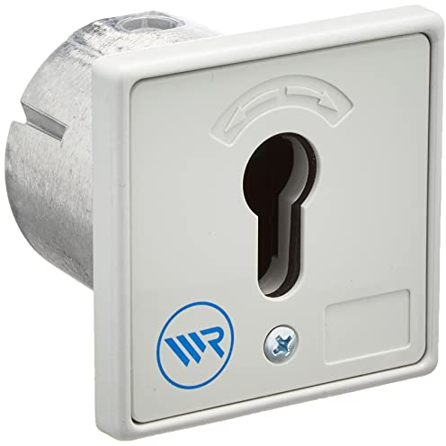 Schlüsseltaster Unterputz ohne Zylinder - 4593 - (Gehäuse Metall, Abdeckung Kunststoff), 80000007