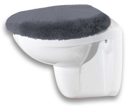 Meusch 2266905104 Deckelbezug Cover, 47 x 50 cm, Schiefer
