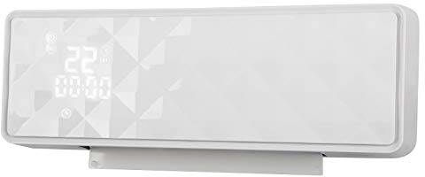 PURLINE | Calefactor Cerámico Pared 2000W, Pantalla Digital, Mando a Distancia - Calefactor Cerámico Pared Temporizador Semanal y Protección contra Sobrecalentamiento 2000W