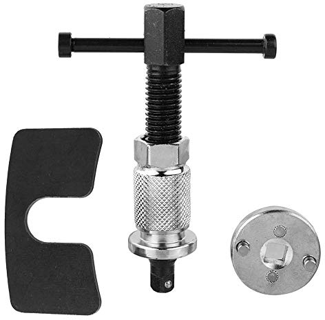 Xrten Set di Ripristino del Pistone del Freno per Il Cambio del Disco dei Freni,Kit Pinza Freno a Disco Pistone,Nero