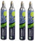 Wassersprudler Kartusche ECO SODA CO2 Universal Zylinder Tauschzylinder Sprudel Ersatz Biogen Neu 4er Pack