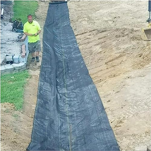 AviiSo Malla Antihierbas 60 cm de Ancho - Tejido Estable y Resistente a Las Malas Hierbas con Rayos Ultravioleta para la plantación de huertos, 10m - 200 Metros de Largo Lona de Cubierta de Calidad (
