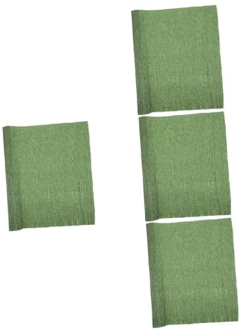 NUOBESTY 4rollen Krepppapier Für Diy Bastelprojekte Hochzeits Und Partydekorationen Vielseitiges Bastelmaterial Für Kreative Blumenarrangements