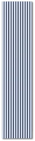 KAISER plastic® Akustikpaneele | Farbe: Pastellblau | Wandpaneele in verschiedenen Formaten | Deko Wohnzimmer | Wanddeko in Pastellfarbe | Akustik Paneele Wand | Lamellenwand (240 x 60 cm - 2STK.)