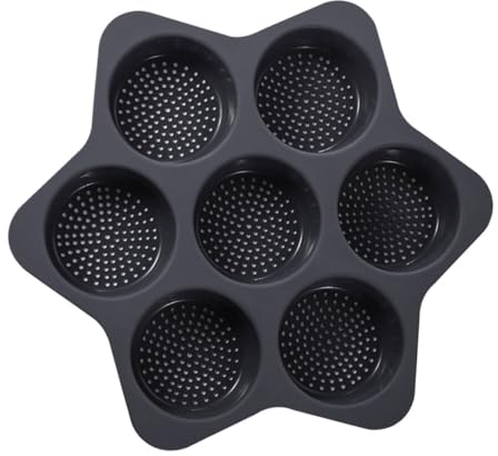 Garneck Moule Hamburger Silicone Moule à Hamburger Multifonction Pour Cuisson Maison