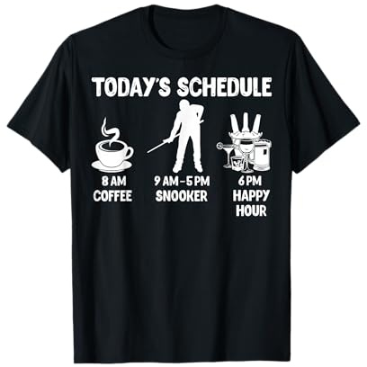 Happy Hour Snooker-Geschenk – lustiges Snooker-Geschenk T-Shirt