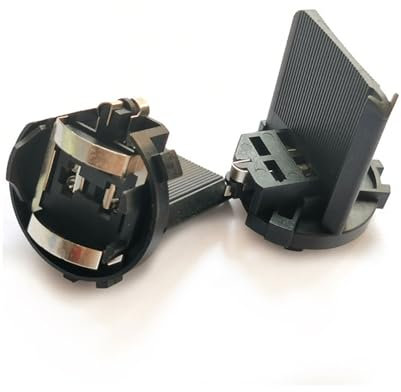 JINJUMEI 2 Stück Halogen Lampen Halter, H7 Scheinwerfer-Lampenfassung Ersatz A9068260282 5K0941109C, Hauptscheinwerfer Lampenhalter für G-olf 6 G-olf 7 MK6 MK7 T-iguan, T-ouran, S-haran und S-cirocco