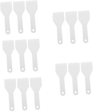 Cabilock 5 Sätze Enteisungsschaufel Kühlschrank-Gadgets Eisentfernungsschaber Autoscheiben Eiskratzer Car Window Ice Scraper Kühlschrankentferner Kühlschrank Eisschaufel Plastik 3 Stück * 5