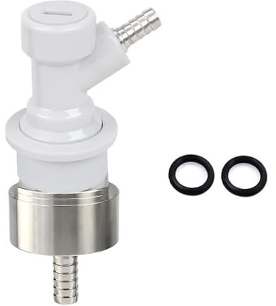 VNSMM Heimbrau-Sets Heimbrausystem Homebrew Kohlensäure Kappe & 5/16 Barb Ball Lock Trennen Kit PET Flasche Fass CO2 Dispenser Zu Kohlensäure Soda Bier Saft