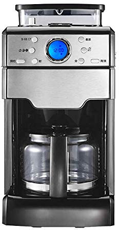 Cafetera Completamente automática, cafetera Americana para Oficina en casa, cafetera de Goteo, cafetera de Doble Uso con Granos de café en Polvo. La Nueva