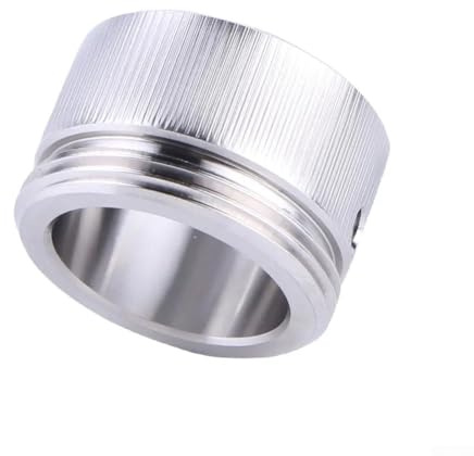 Yuanpgky Edelstahl Heizkörperventil Adapter M30x1,5 Gewinde für RA für RAV RAVL Thermostatventile, Auslaufsichere Heizsystemarmatur mit Sechskantschlüssel und Schrauben für(A)